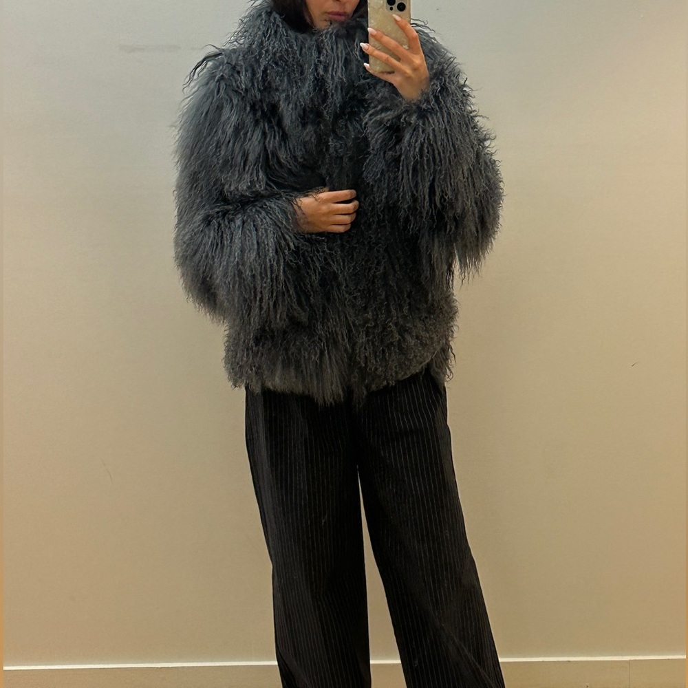Real shearling jacket - Picture 5 of 5